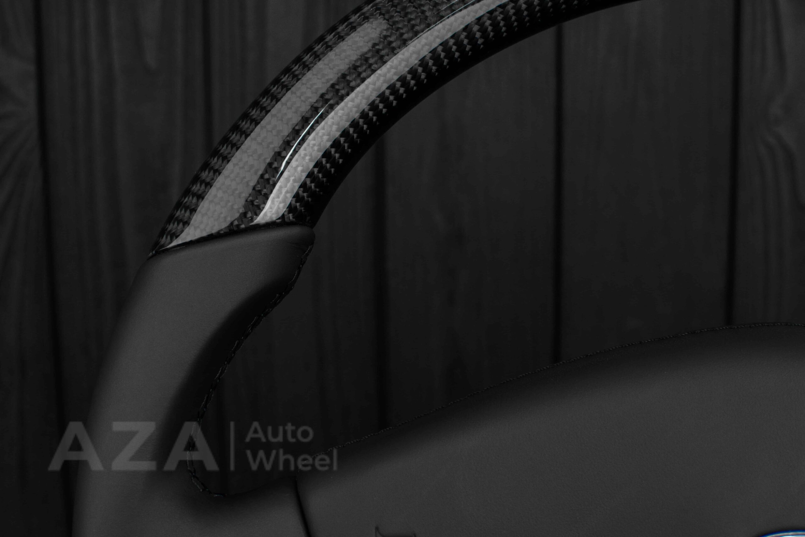 Steering wheel Ford Mustang Fox body SVO Carbon fiber/Italian leather/Flat bottom ($300 will be refunded after you send in your old wheel+horn pad afterwards) - Image 10
