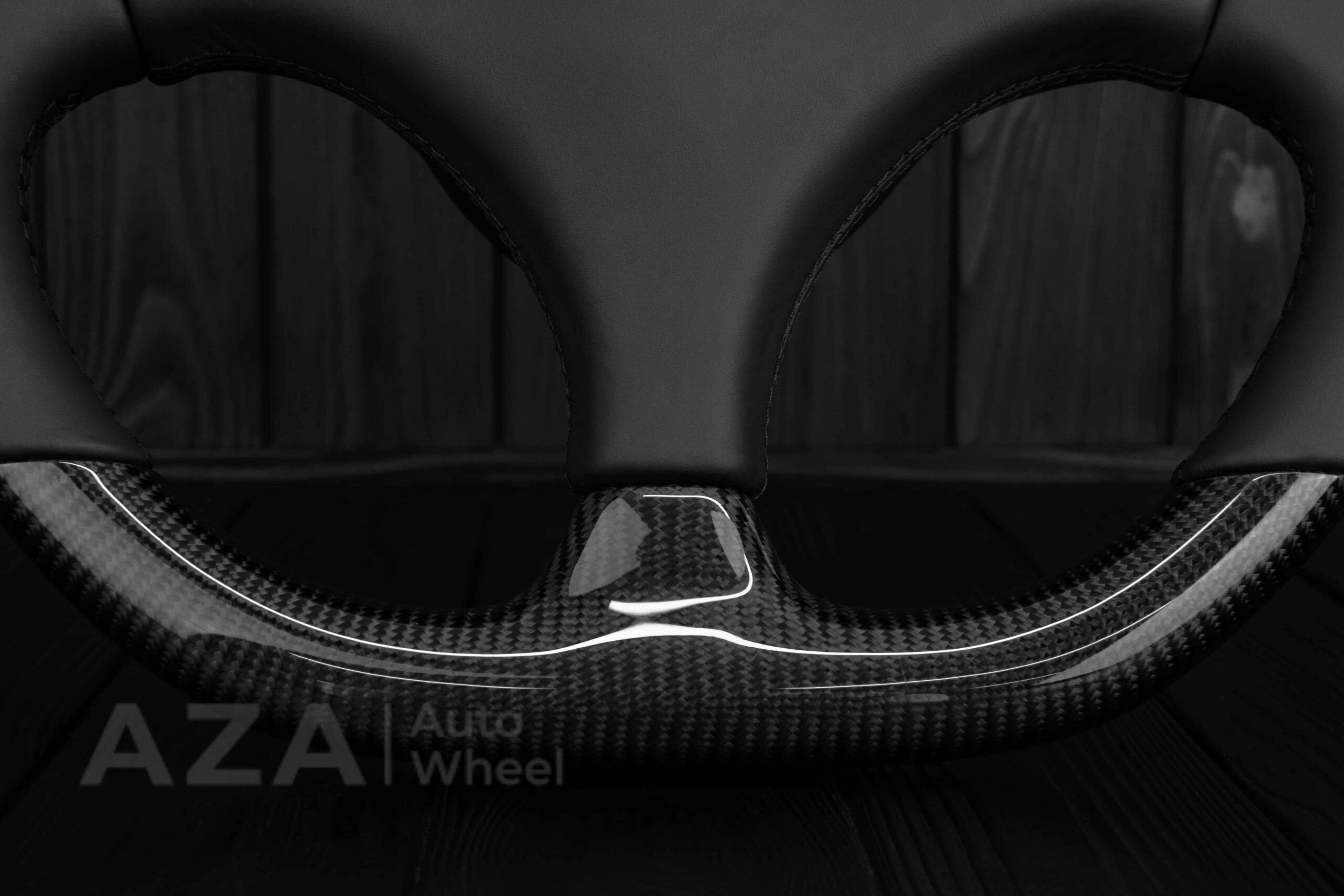 Steering wheel Ford Mustang Fox body SVO Carbon fiber/Italian leather/Flat bottom ($300 will be refunded after you send in your old wheel+horn pad afterwards) - Image 13