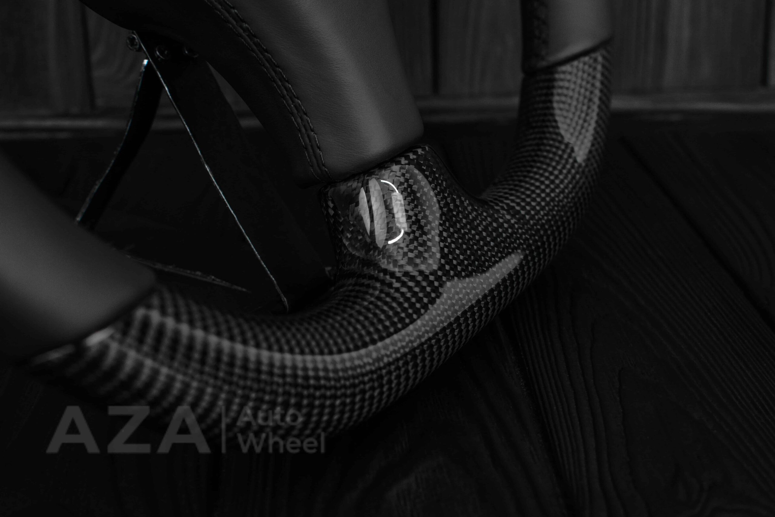 Steering wheel Ford Mustang Fox body SVO Carbon fiber/Italian leather/Flat bottom ($300 will be refunded after you send in your old wheel+horn pad afterwards) - Image 19