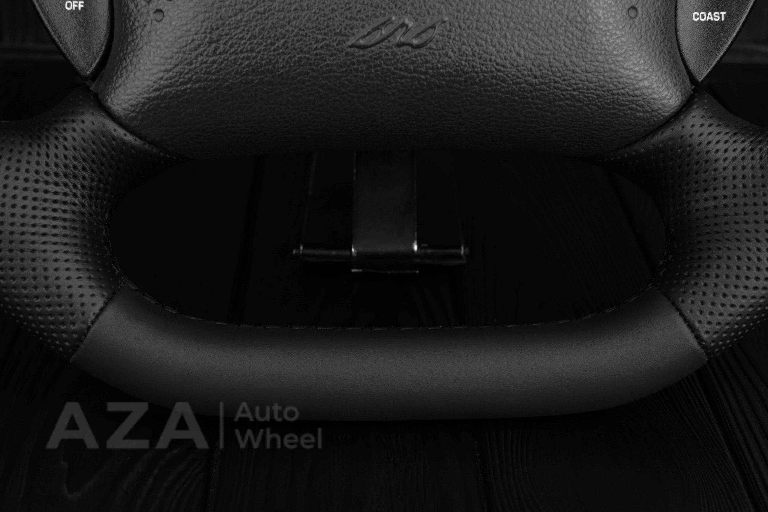 Steering wheel Ford Mustang/Cobra/Saleen 1994-2004 Napa/Perforated leather/Black stripe - Image 12