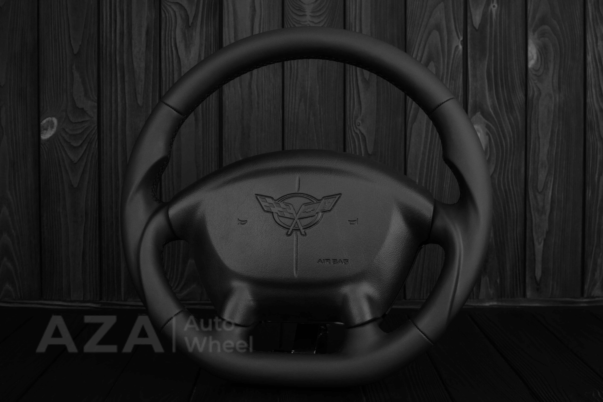 Steering wheel Corvette C5 Reduced diameter Napa Leather - Image 3