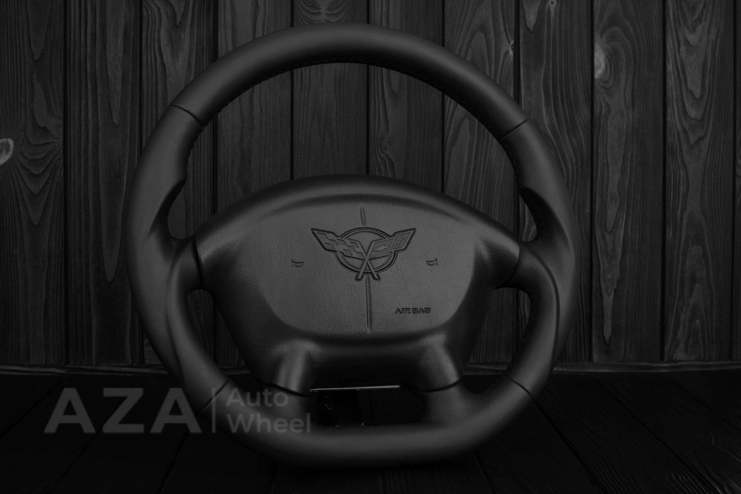 Steering wheel Corvette C5 Reduced diameter Napa Leather - Image 4