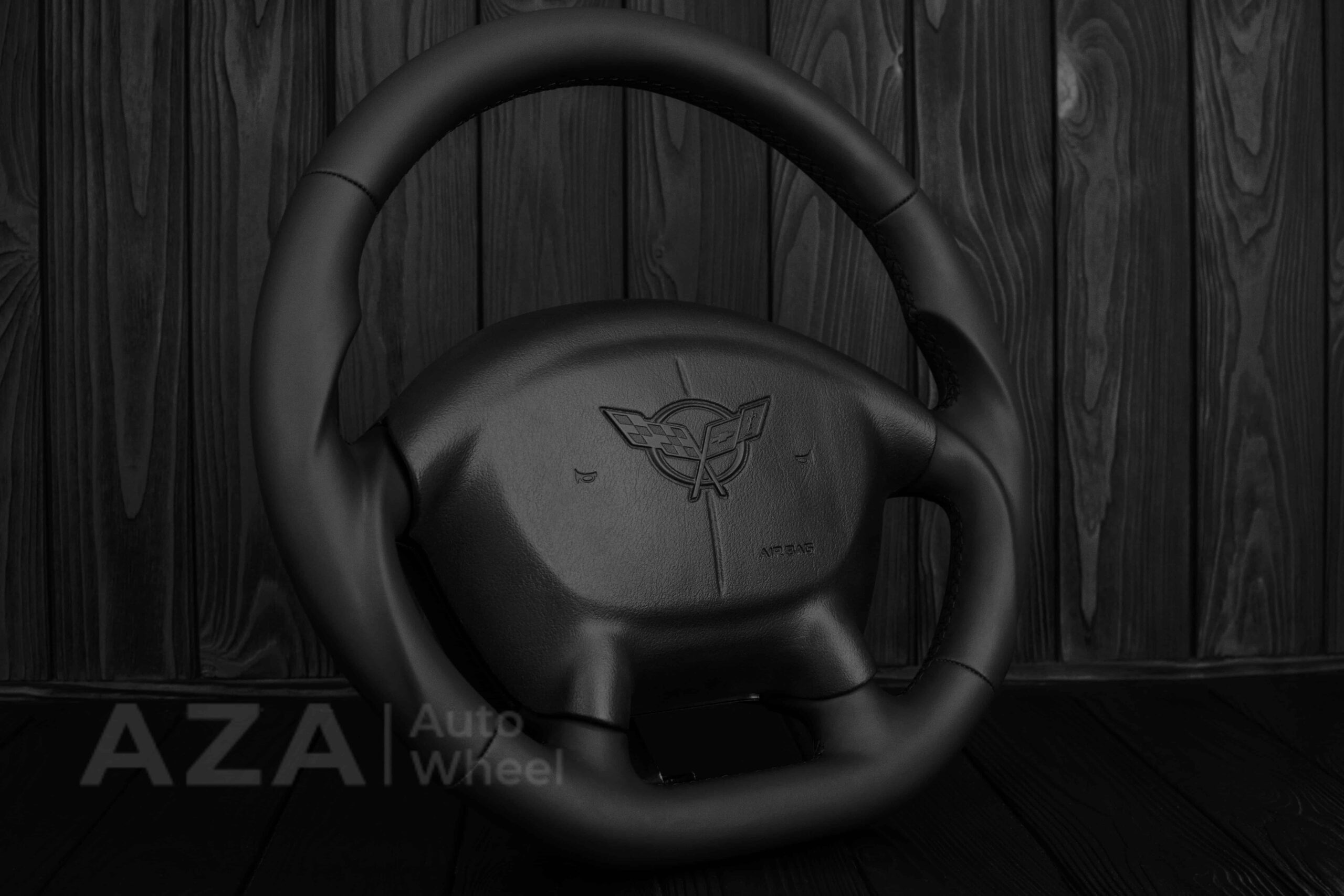 Steering wheel Corvette C5 Reduced diameter Napa Leather - Image 5