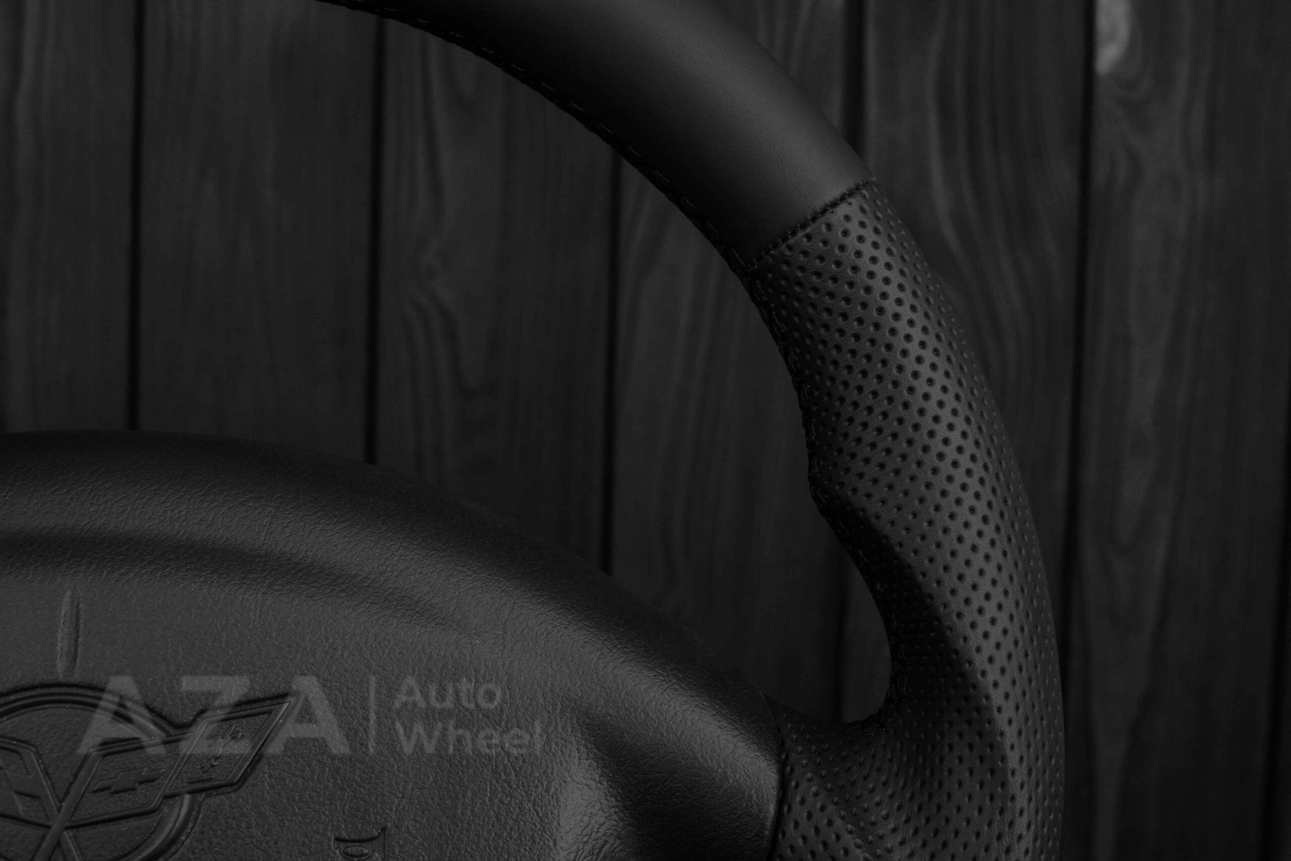 Steering wheel Corvette C5 Reduced diameter Napa/Perforated leather - Image 7