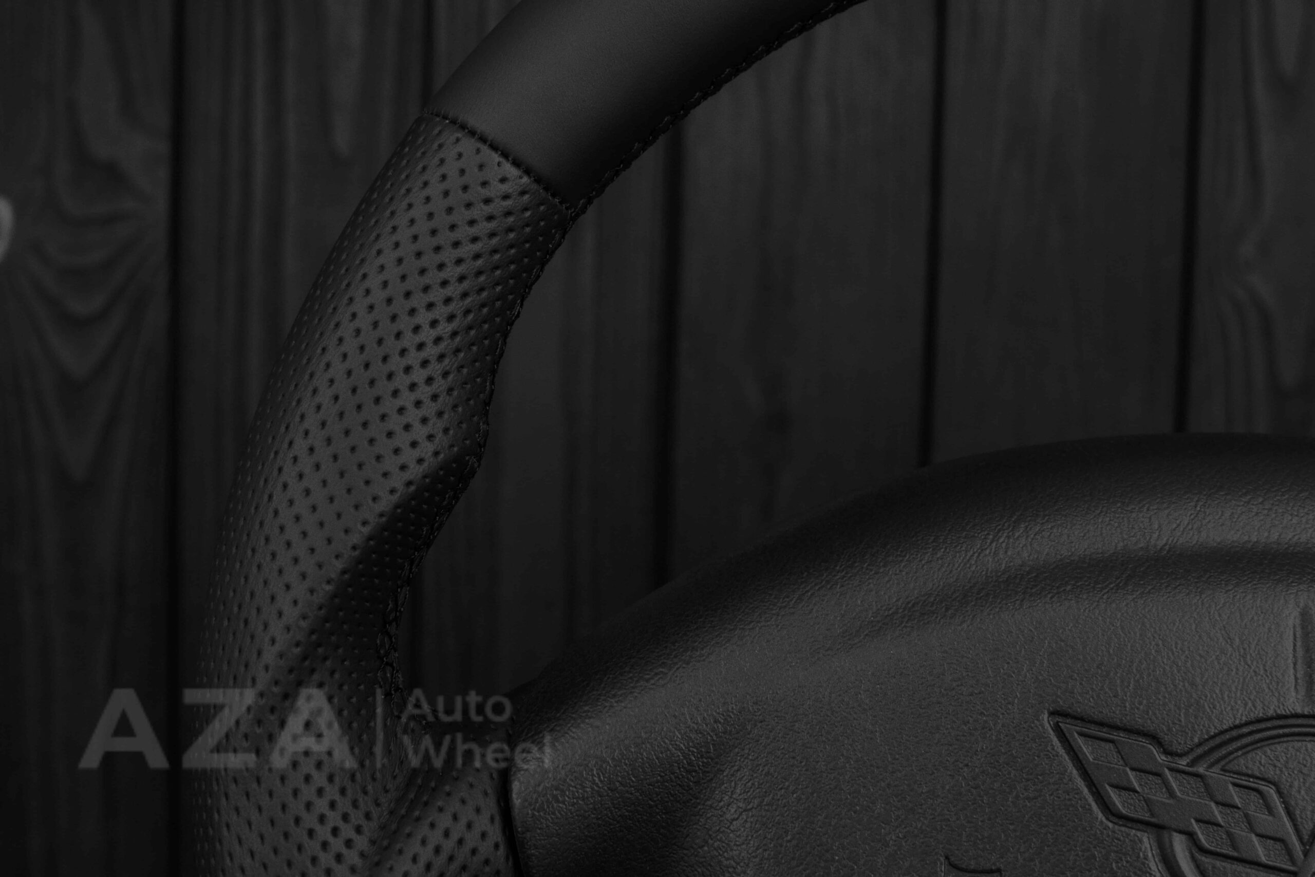 Steering wheel Corvette C5 Reduced diameter Napa/Perforated leather - Image 9