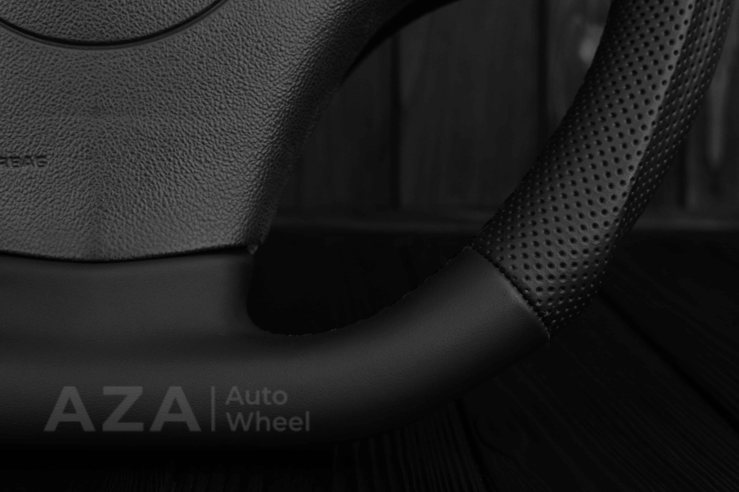 Steering wheel 2006-2011 Corvette C6 Napa/Red Stripe - Image 9