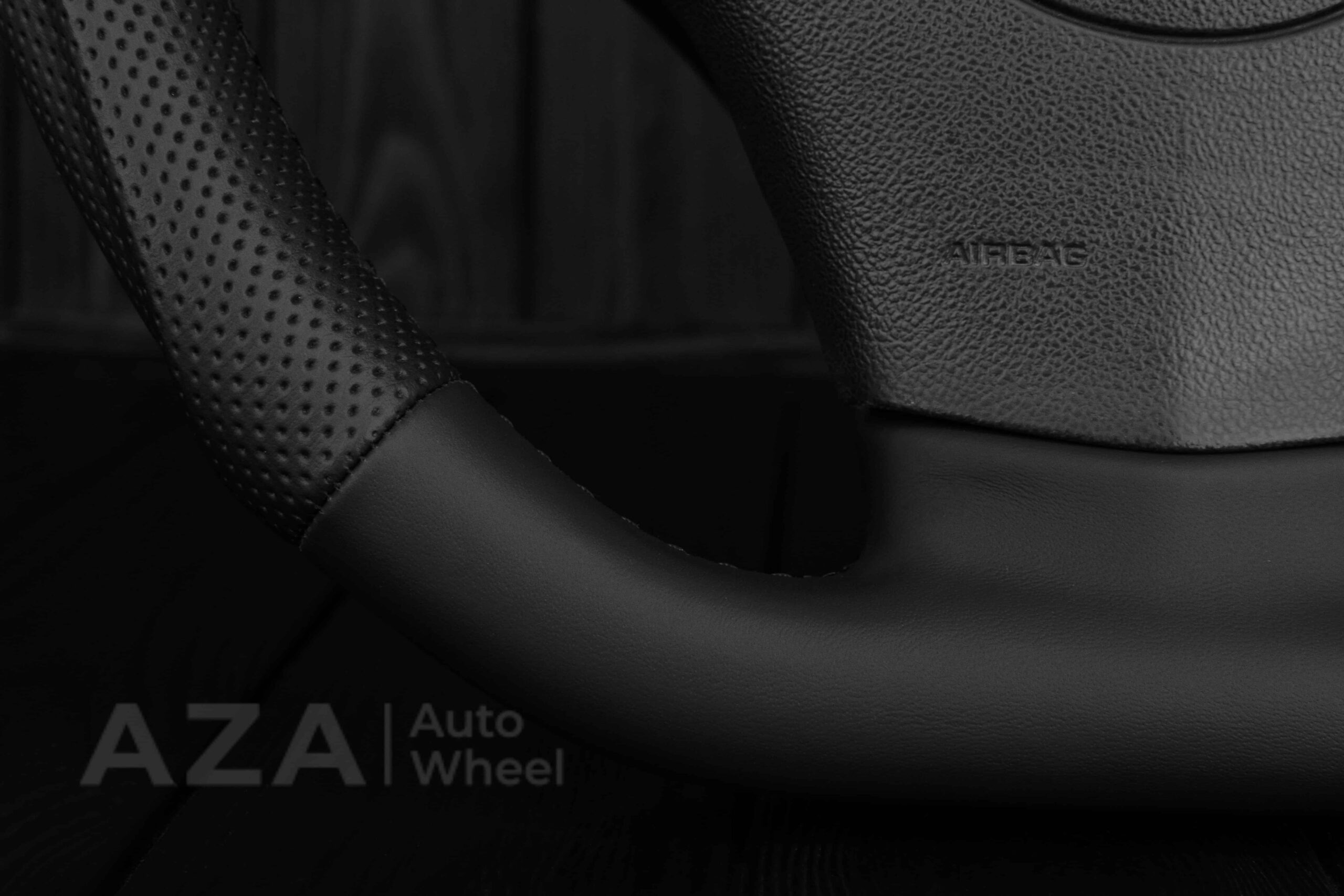 Steering wheel 2006-2011 Corvette C6 Napa/Red Stripe - Image 10