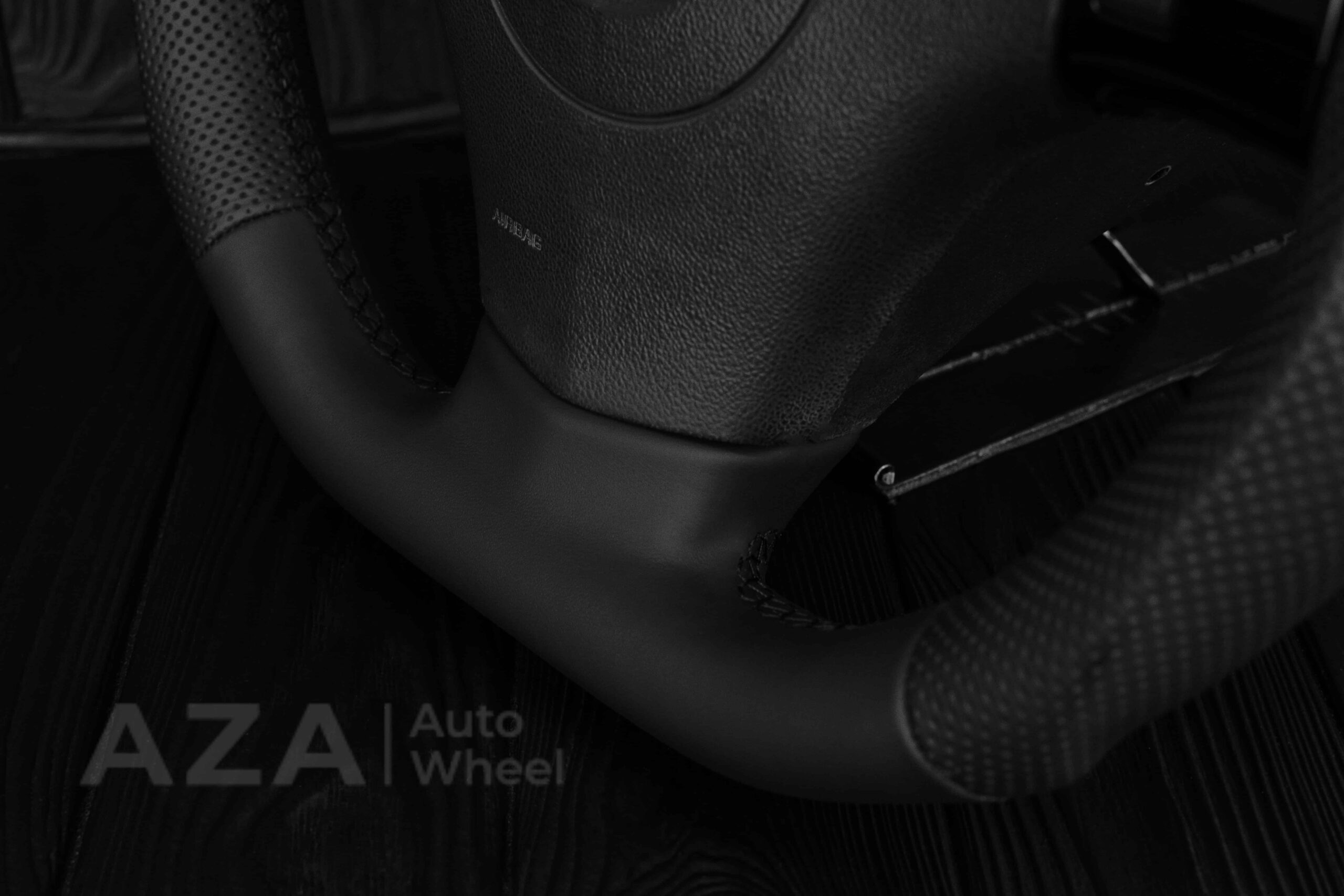 Steering wheel 2006-2011 Corvette C6 Napa/Red Stripe - Image 15