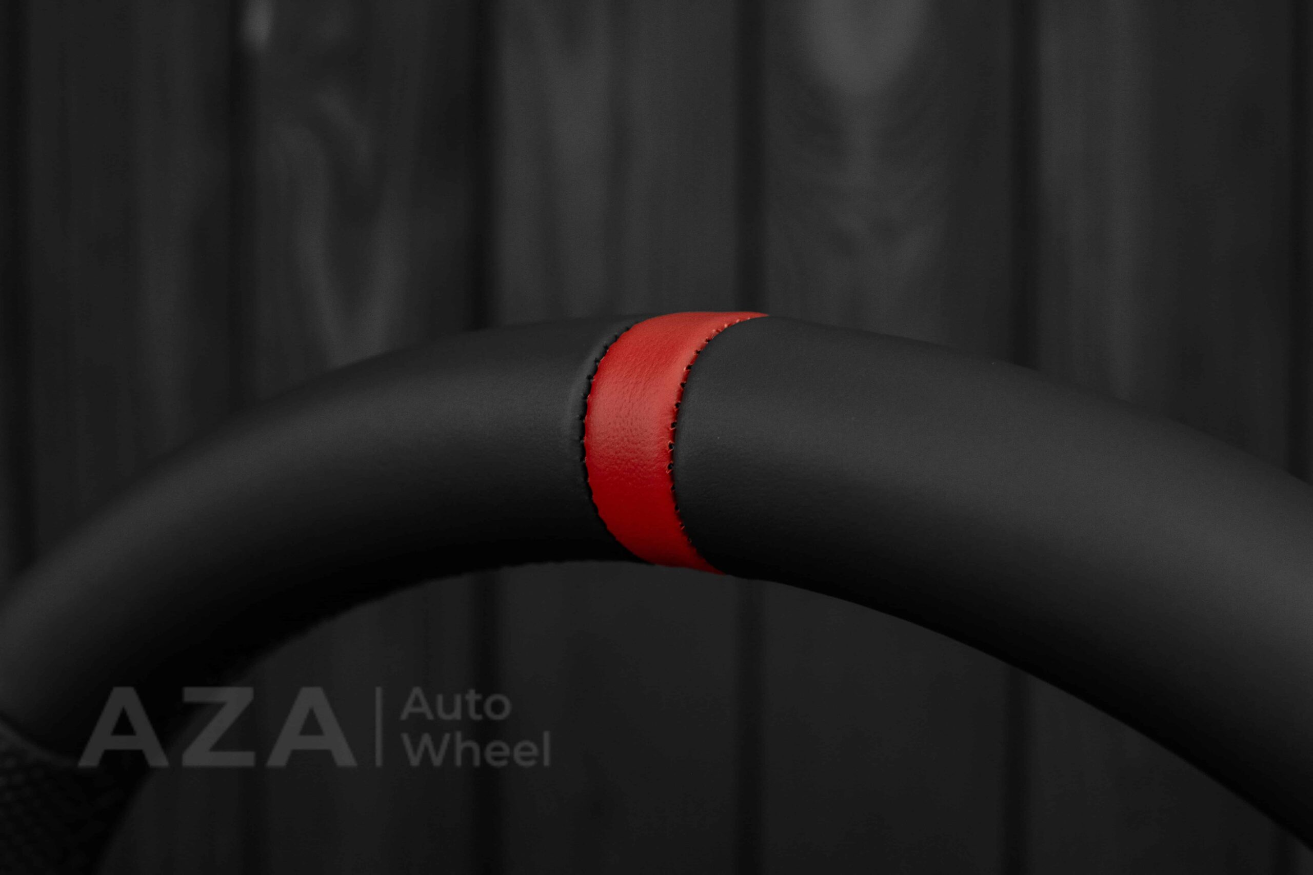 Steering wheel 2006-2011 Corvette C6 Napa/Red Stripe - Image 19