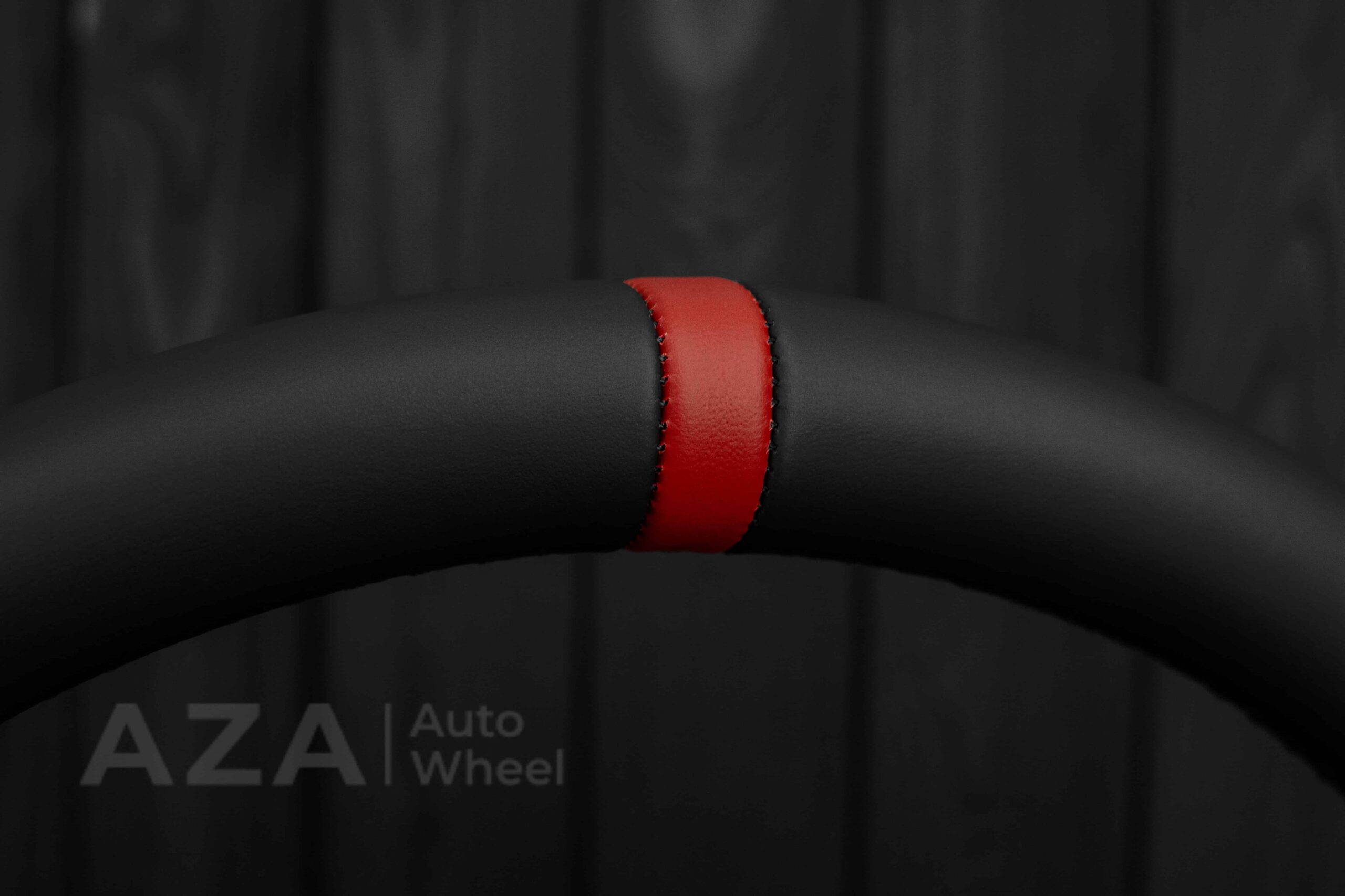 Steering wheel 2006-2011 Corvette C6 Napa/Red Stripe - Image 21