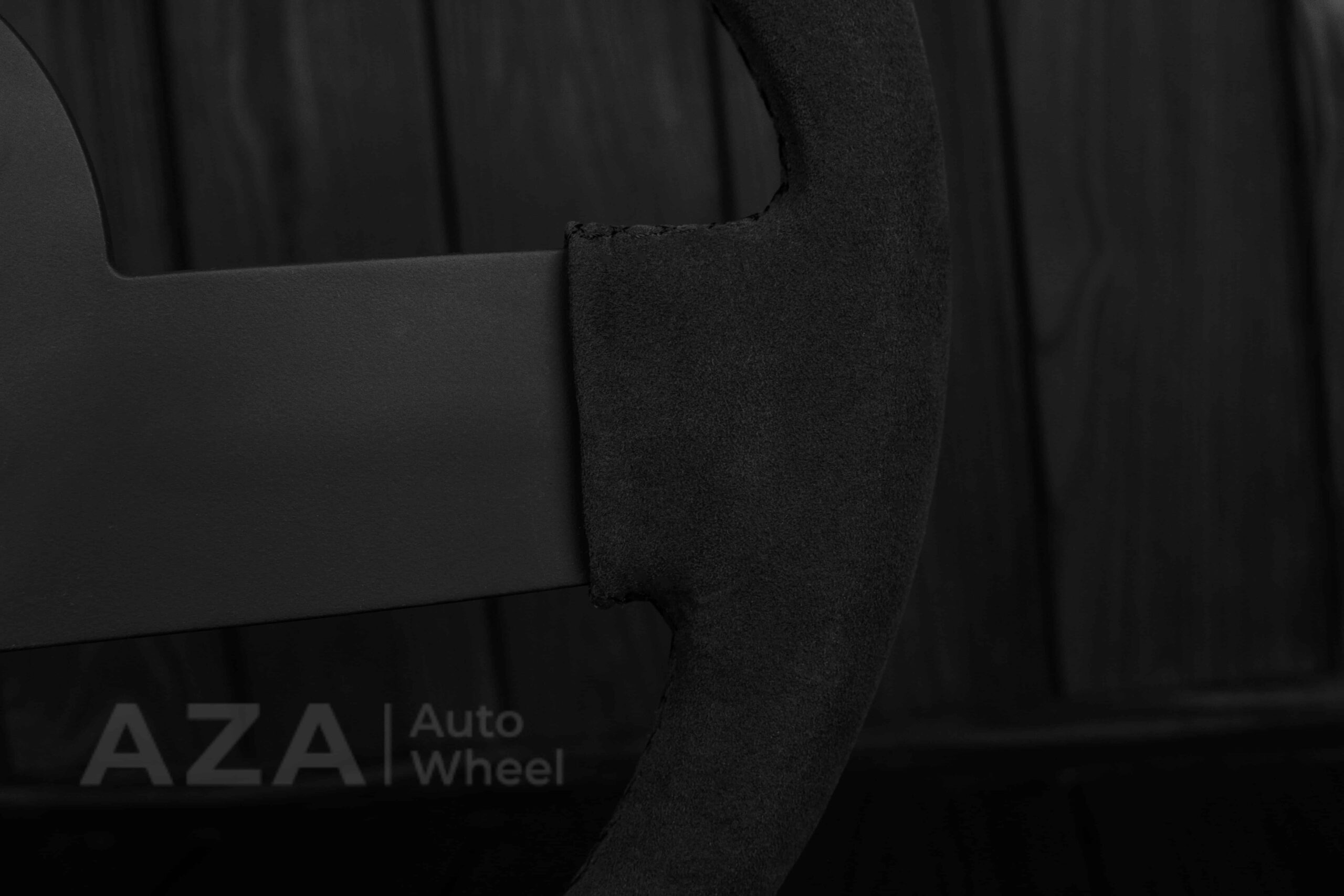 Steering wheel Chevrolet Camaro Iroc Z28 Berlinetta 1982-89 Custom flat bottom Carbon fiber/Alcantara - Image 19