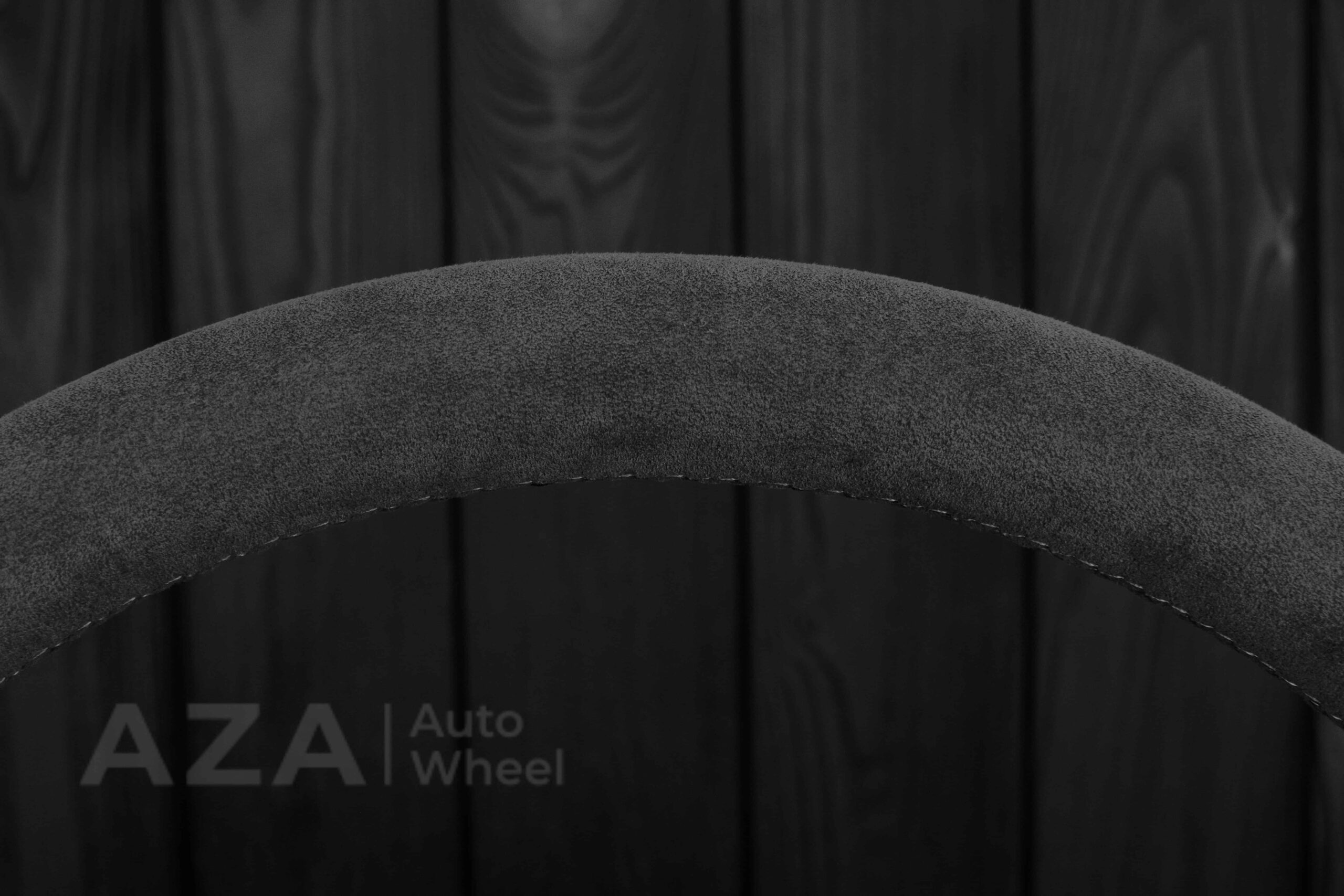 Steering wheel Chevrolet IMPALA SS/CAPRICE SS 1994-1996 Custom Alcantara/GRAY LEATHER/Cover - Image 7