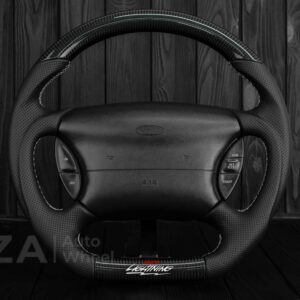 Steering wheel Ford Lightning/Ranger/Explorer 99-2004 Carbon fiber/Perforated leather