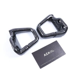 93-02 Camaro Firebird Slotted Seat Belt Guide Loops CARBON FIBER