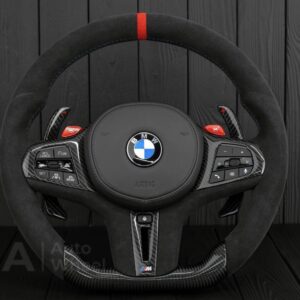 Bmw X6M custom steering wheel