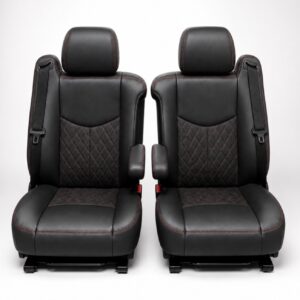 2003-2006 Chevy/Gmc custom genuine leather/alcantara seat skins
