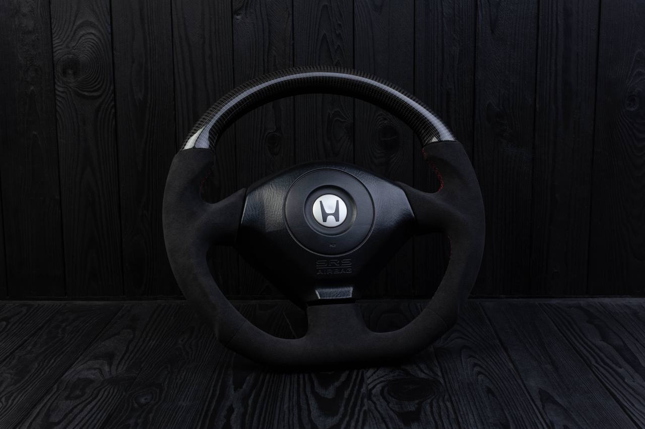 Steering wheel Honda s2000 Carbon fiber/Alcantara (can be any color) - Image 3