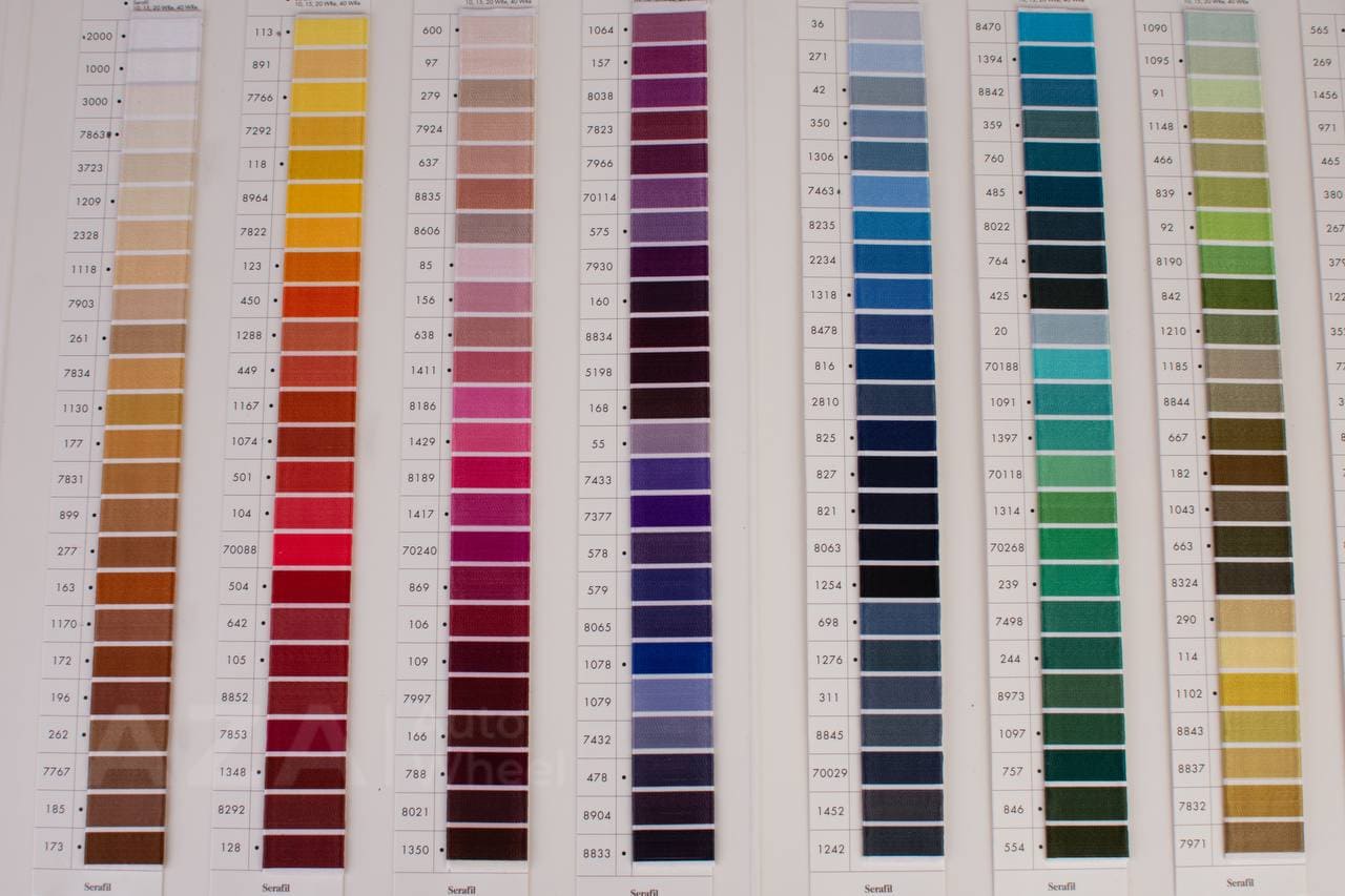 Leather/Thread Color Samples to Elevate Design - Azaautowheel