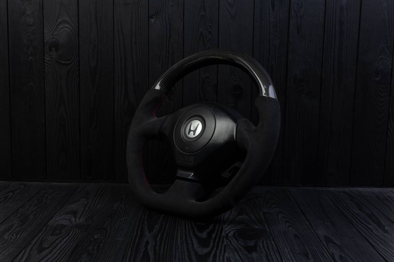 Steering wheel Honda s2000 Carbon fiber/Alcantara (can be any color) - Image 5