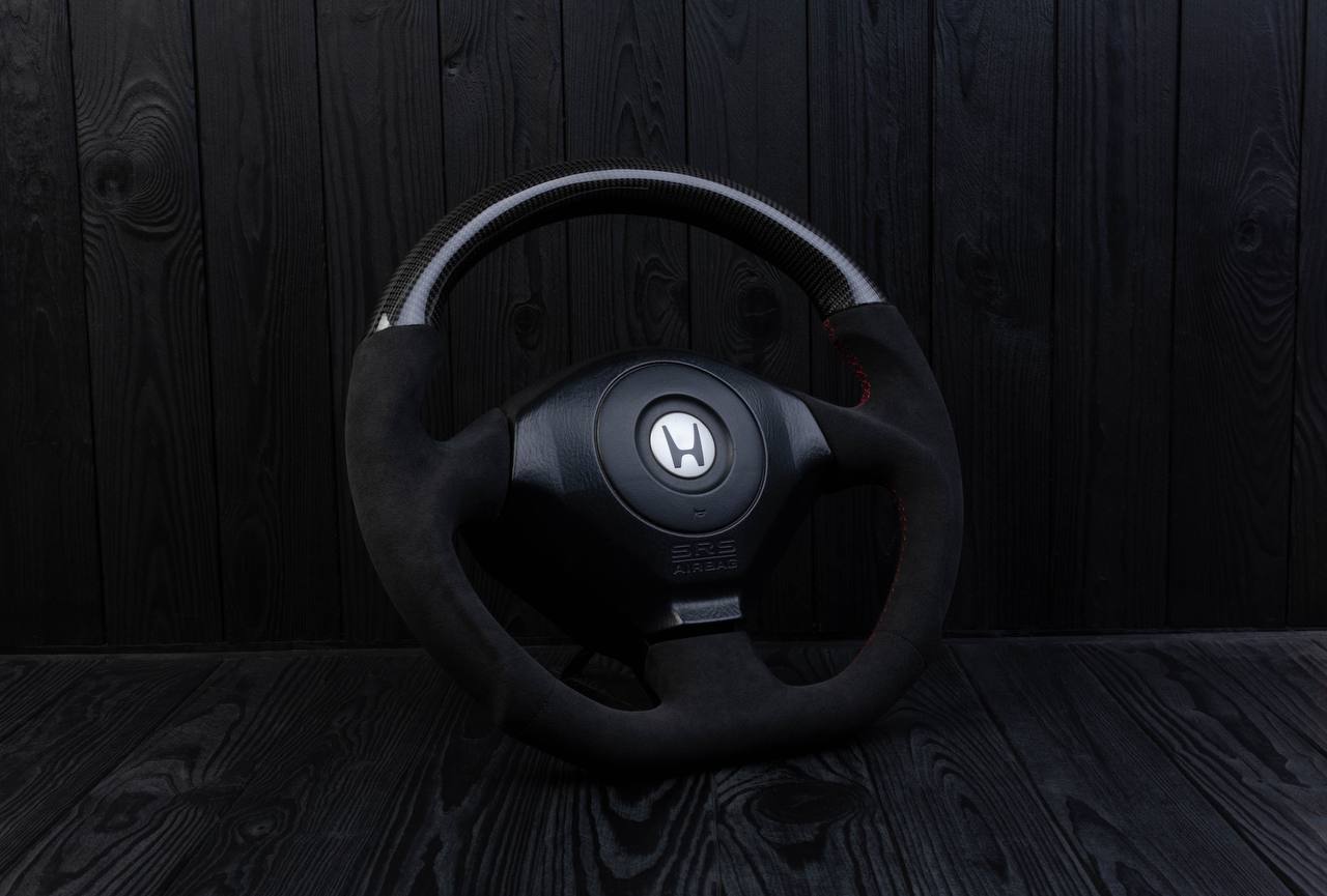 Steering wheel Honda s2000 Carbon fiber/Alcantara (can be any color) - Image 4