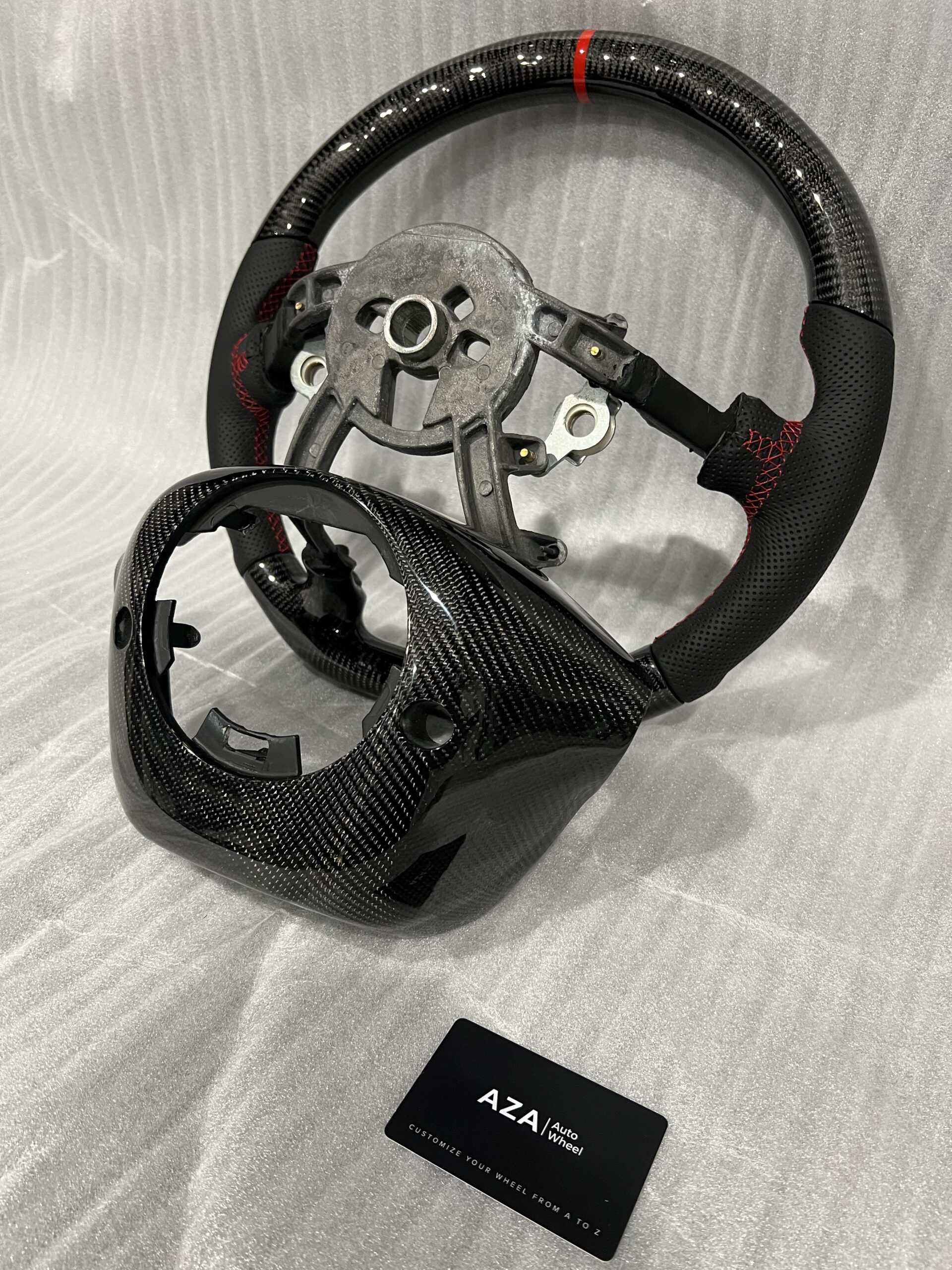 Corvette C5 back steering wheel cover carbon fiber - Image 7