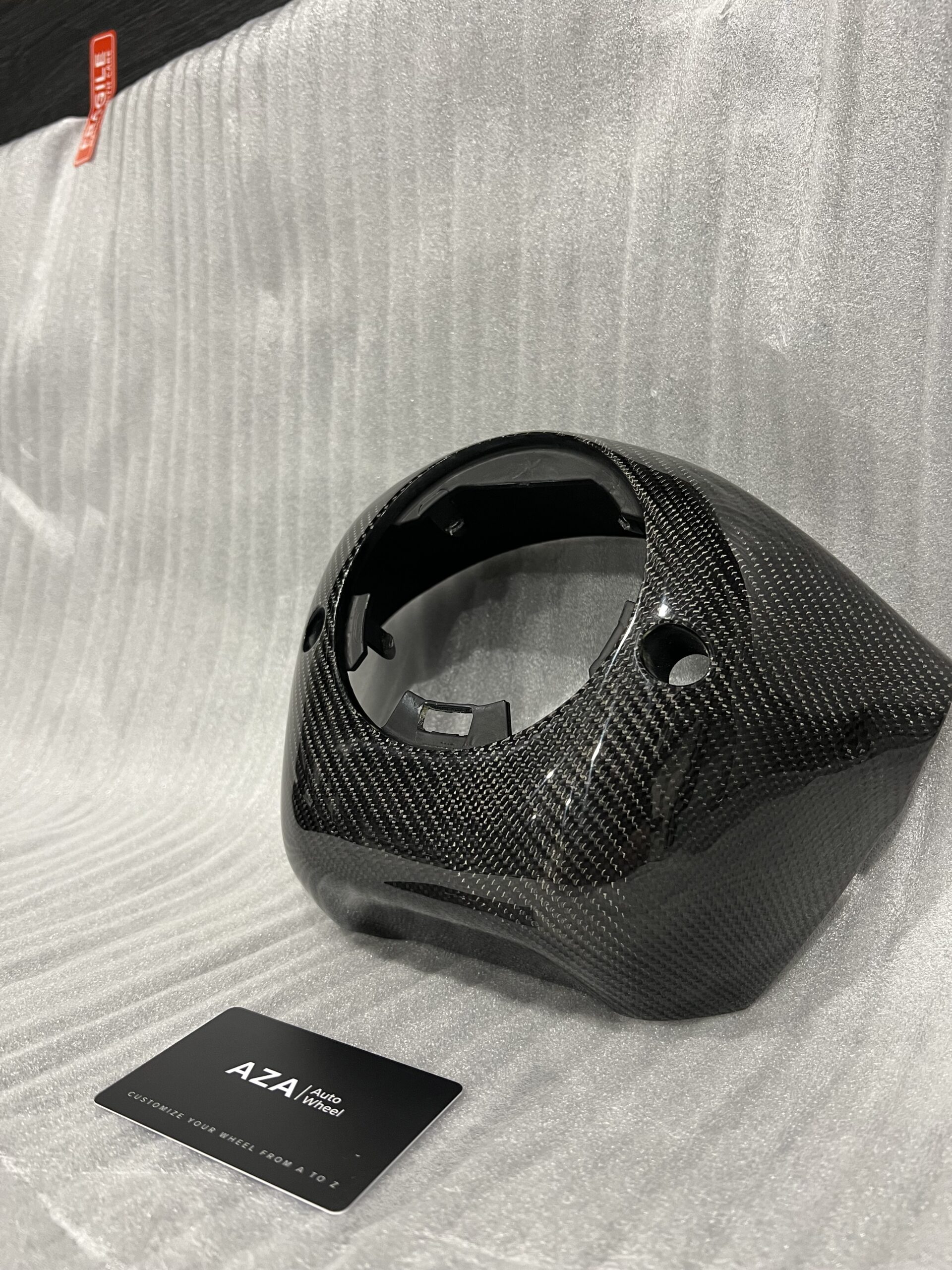 Corvette C5 back steering wheel cover carbon fiber - Image 3