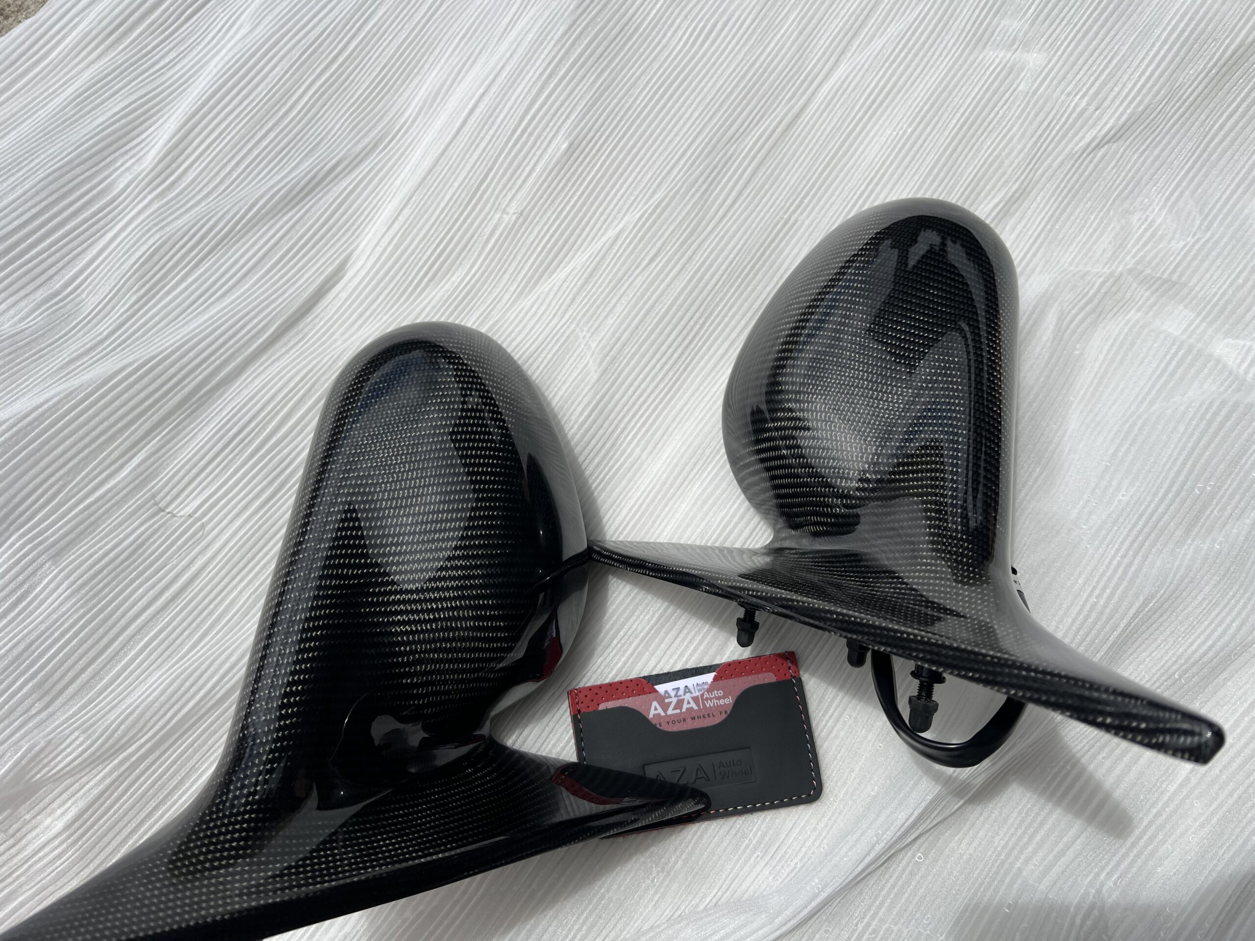 1996-1998 Mustang Carbon Mirrors/ Set - Image 2