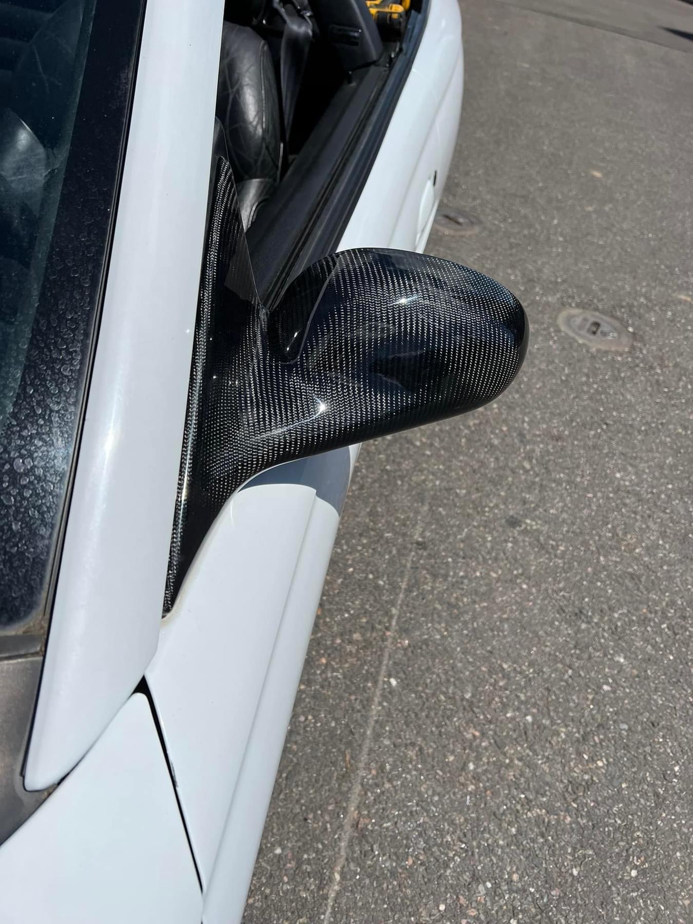 1996-1998 Mustang Carbon Mirrors/ Set - Image 5