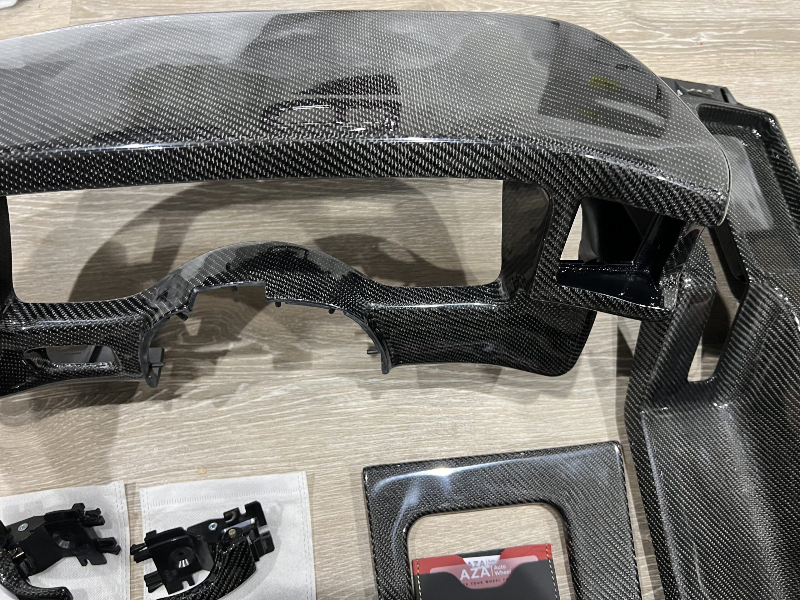 1990-1993 Mustang Foxbody 7 piece carbon interior kit - Image 10