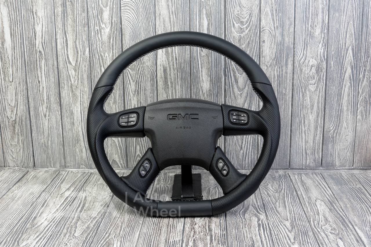 Steering wheel Silverado GMC, Hummer H2/2001-2007 Napa/Perforated leather