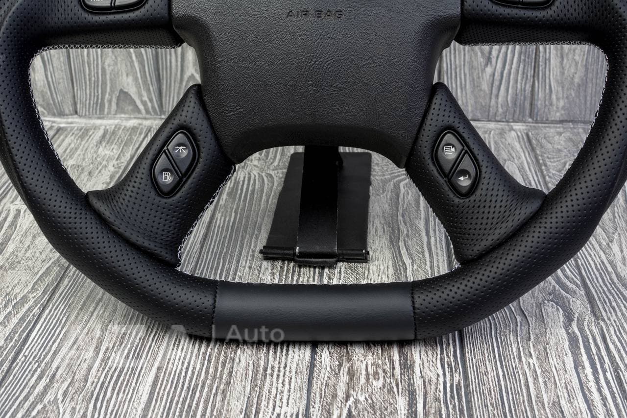 Steering wheel Silverado GMC, Hummer H2/2001-2007 Napa/Perforated leather - Image 10