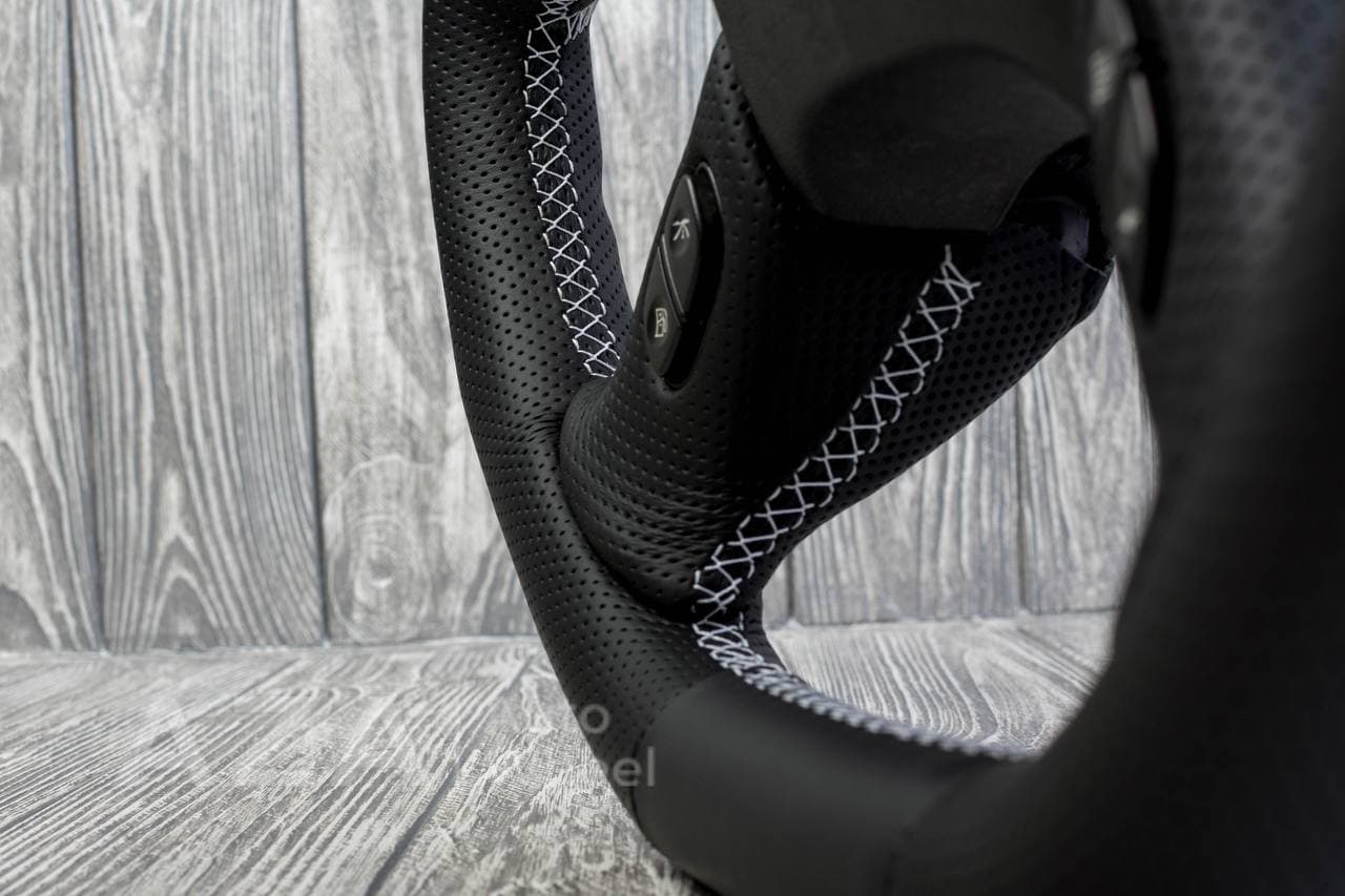 Steering wheel Silverado GMC, Hummer H2/2001-2007 Napa/Perforated leather - Image 7