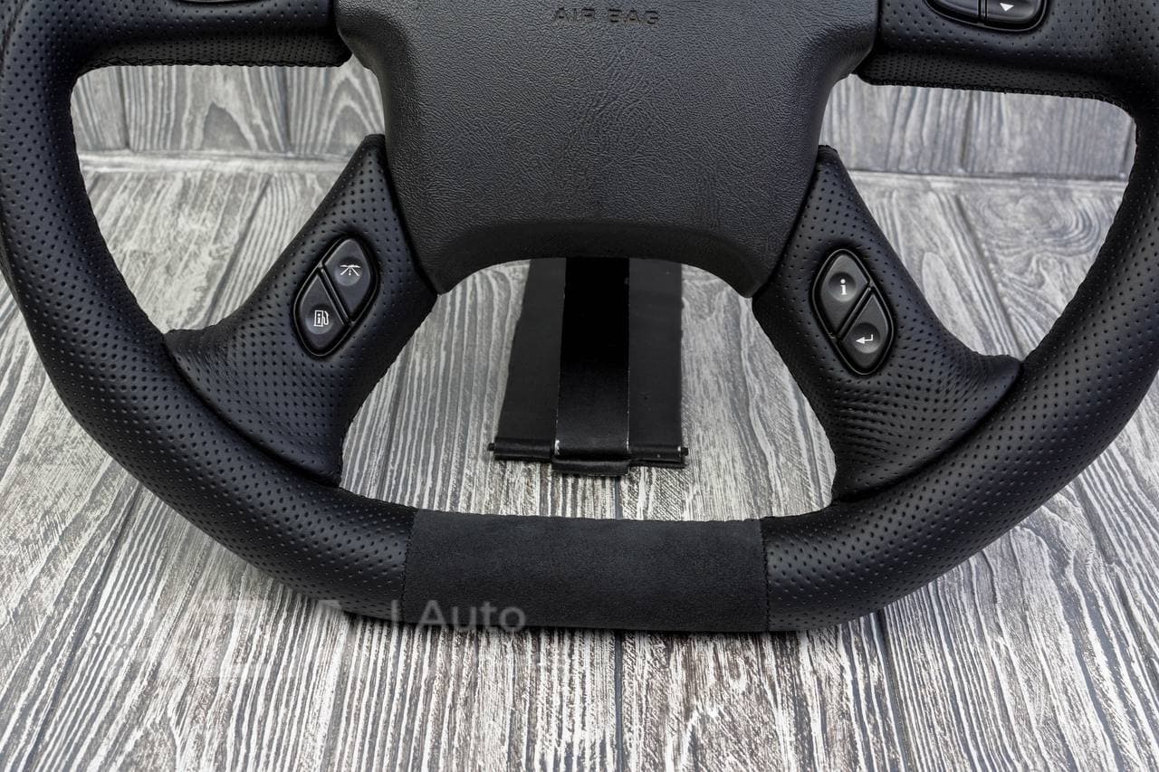 Steering wheel Silverado GMC, Hummer H2/H2/2001-2007 Alcantara/Perforated leather - Image 9