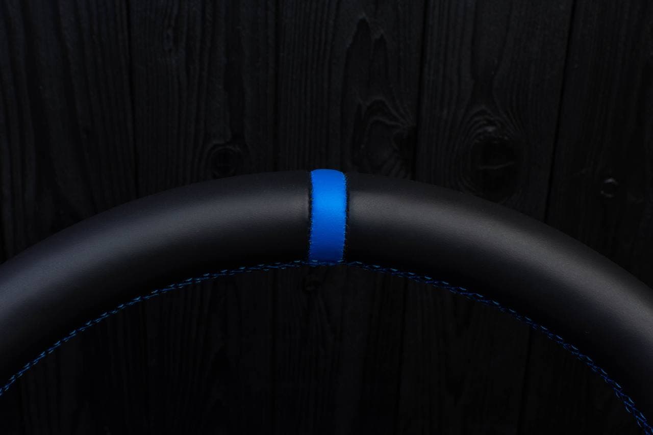 Steering wheel BMW i3 Napa/Perforated leather/Blue stripe - Image 14
