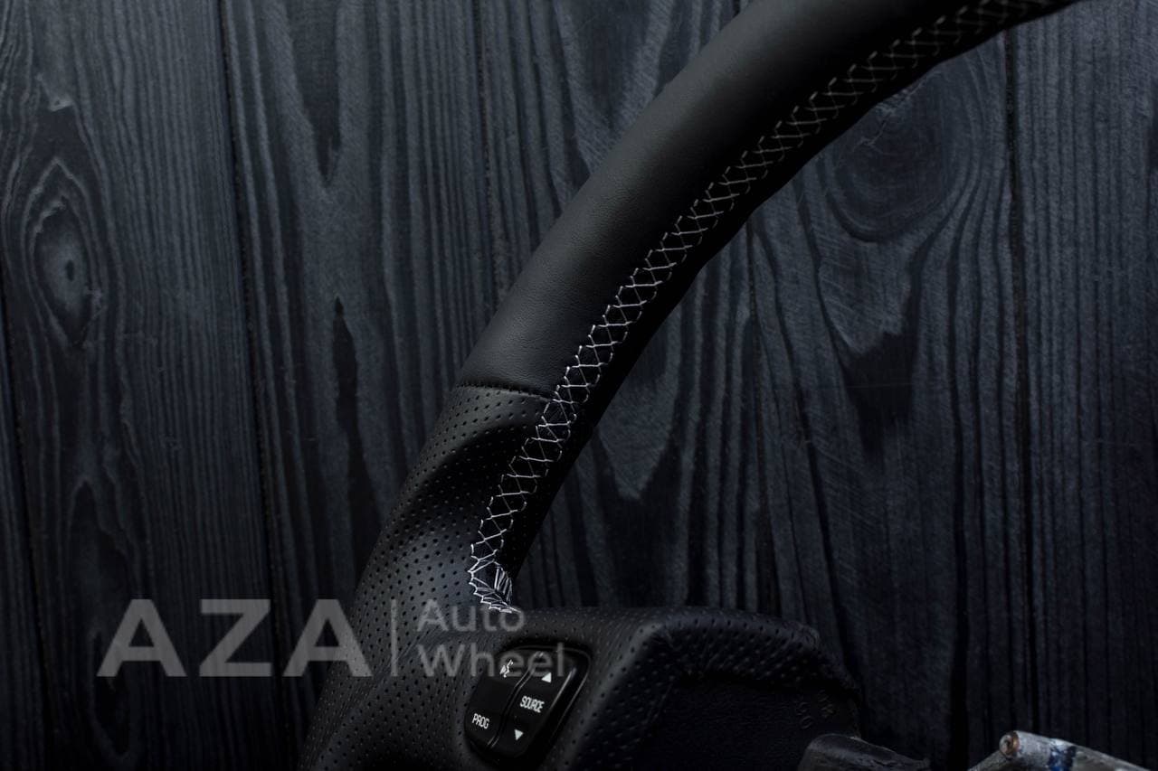 Steering wheel Silverado GMC, Hummer H2/2001-2007 Napa/Perforated leather/Grey stripe - Image 10