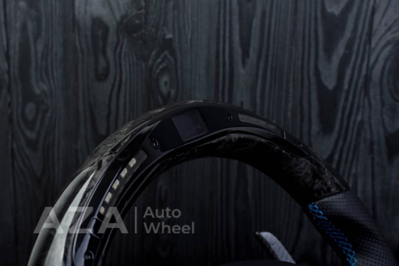 Steering wheel BMW i8 Carbon Fiber/Perforated leather/Red stripe RETURN YOUR CORE AFTERWARDS TO RECEIVE $700 BACK - Image 15