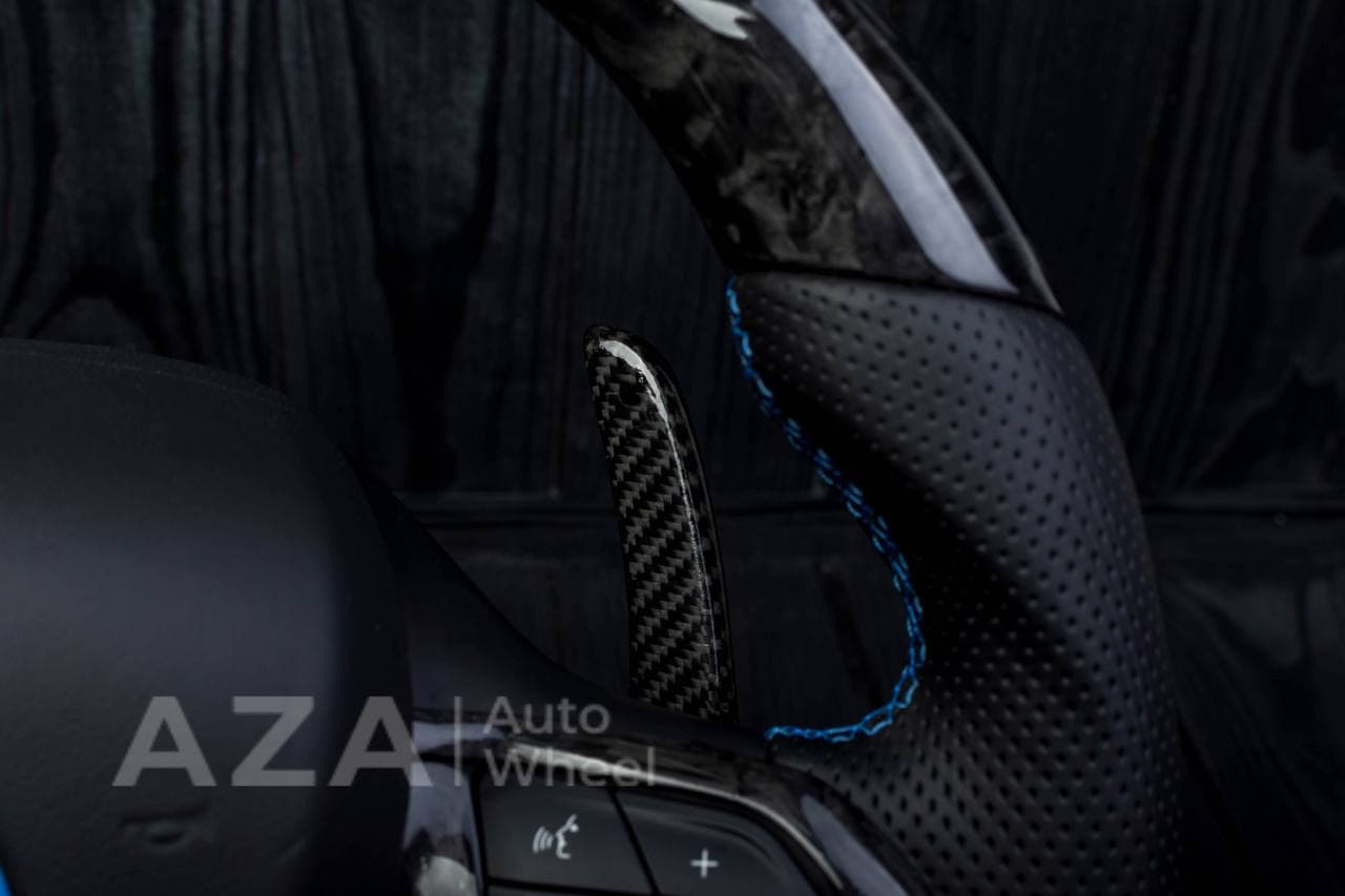 Steering wheel BMW i8 Carbon Fiber/Perforated leather/Red stripe RETURN YOUR CORE AFTERWARDS TO RECEIVE $700 BACK - Image 14