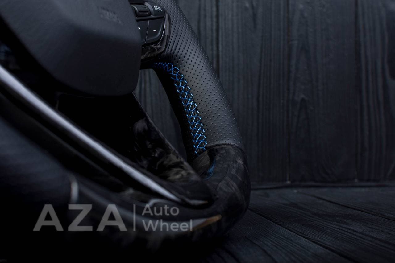 Steering wheel BMW i8 Carbon Fiber/Perforated leather/Red stripe RETURN YOUR CORE AFTERWARDS TO RECEIVE $700 BACK - Image 9