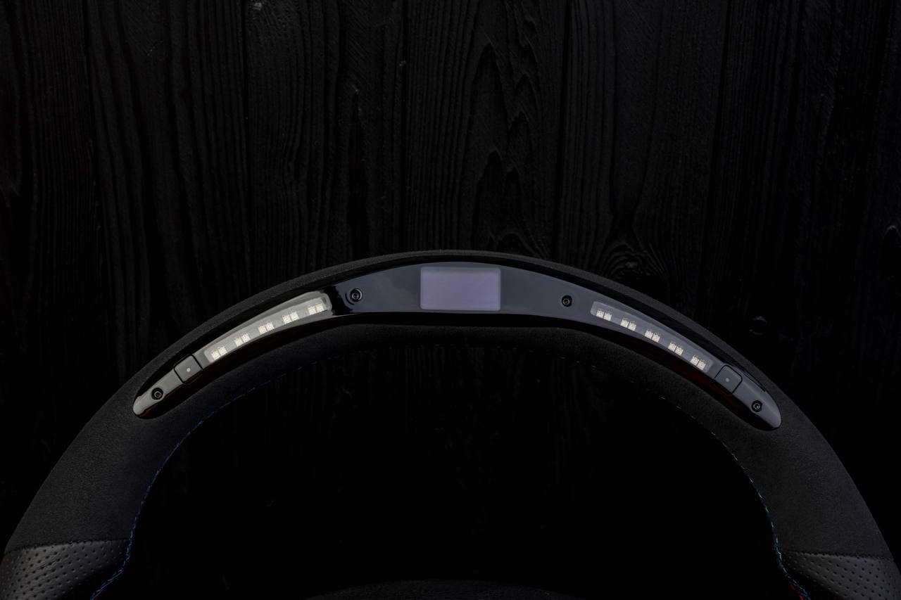 Steering wheel BMW X5/X6 Alcantara/Perforated leather/Led screen - Image 10