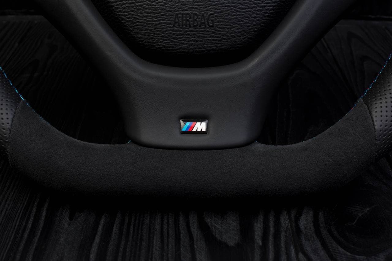Steering wheel BMW X5/X6 Alcantara/Perforated leather/Led screen - Image 7