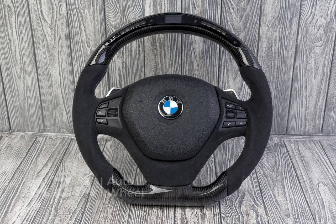 Steering wheel BMW F3X SPORTLINE Carbon fiber/Alcantara/Led screen