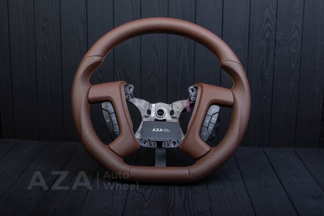 Steering wheel GM SILVERADO, SIERRA, ESCALADE, 2007-2014 Napa/Perforated leather
