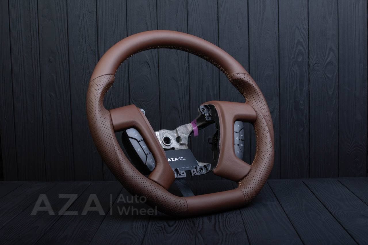 Steering wheel GM SILVERADO, SIERRA, ESCALADE, 2007-2014 Napa/Perforated leather - Image 4