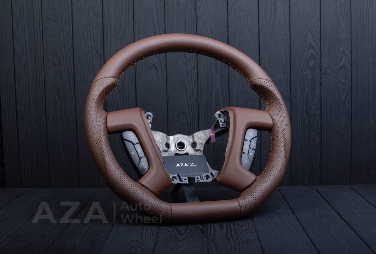 Steering wheel GM SILVERADO, SIERRA, ESCALADE, 2007-2014 Napa/Perforated leather - Image 3