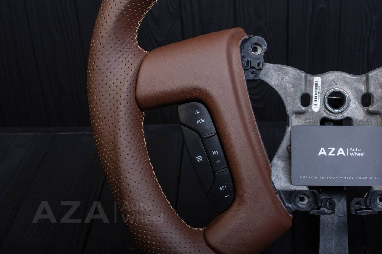 Steering wheel GM SILVERADO, SIERRA, ESCALADE, 2007-2014 Napa/Perforated leather - Image 13