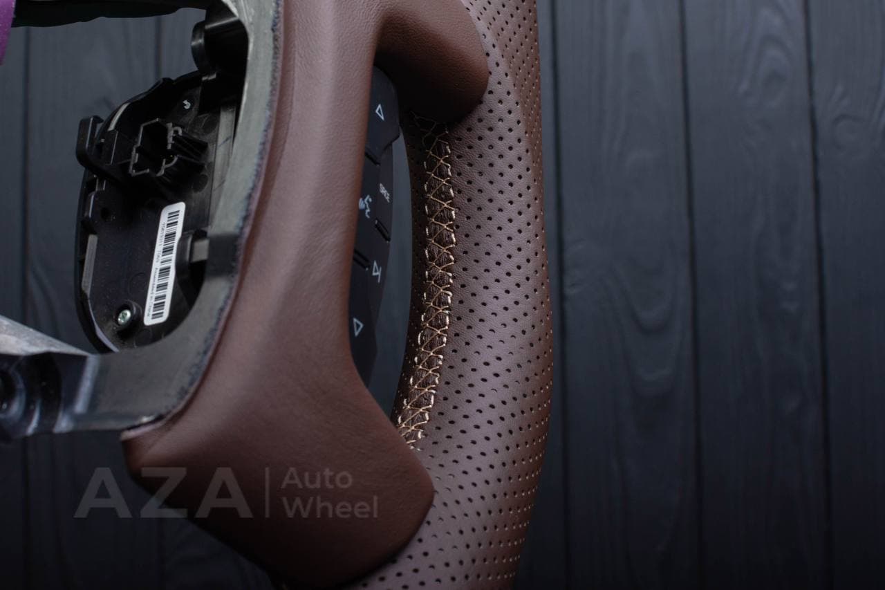 Steering wheel GM SILVERADO, SIERRA, ESCALADE, 2007-2014 Napa/Perforated leather - Image 10