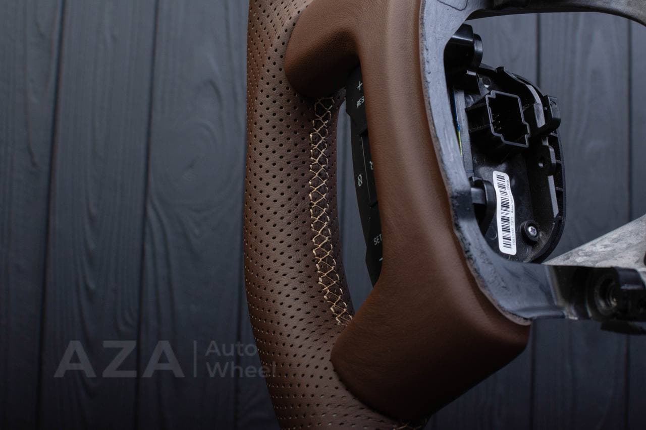 Steering wheel GM SILVERADO, SIERRA, ESCALADE, 2007-2014 Napa/Perforated leather - Image 9
