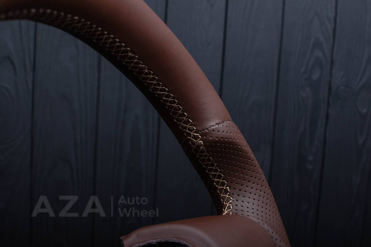 Steering wheel GM SILVERADO, SIERRA, ESCALADE, 2007-2014 Napa/Perforated leather - Image 7