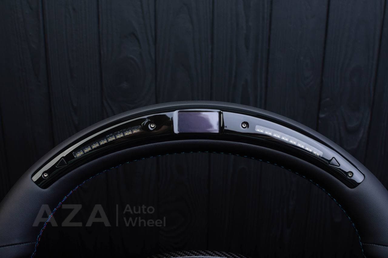 Steering wheel BMW G20 3 SERIES /G30 5 SERIES /G05 X5 / G07 X7 / G15 8 SERIES/ G11 G12 7 SERIES Carbon trims/Napa/Led screen - Image 14