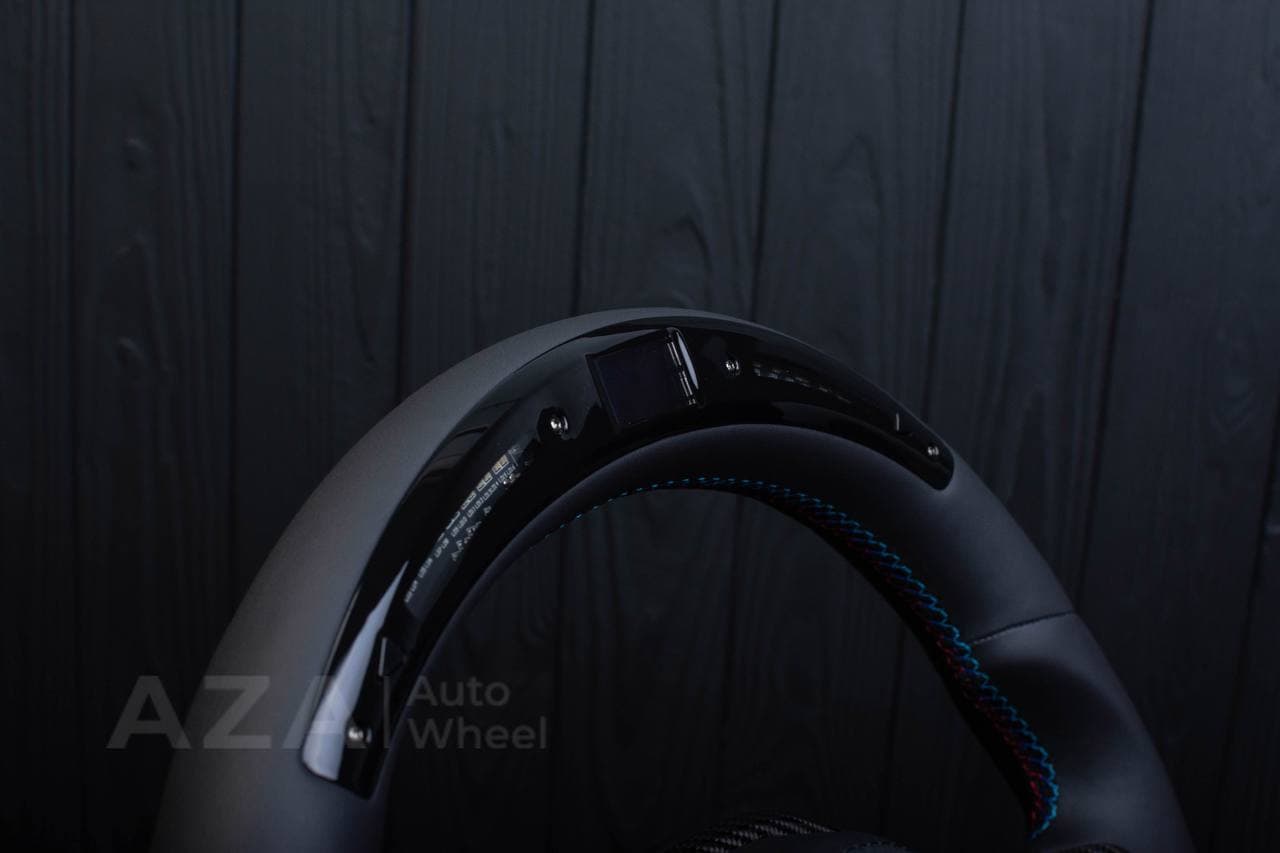 Steering wheel BMW G20 3 SERIES /G30 5 SERIES /G05 X5 / G07 X7 / G15 8 SERIES/ G11 G12 7 SERIES Carbon trims/Napa/Led screen - Image 13